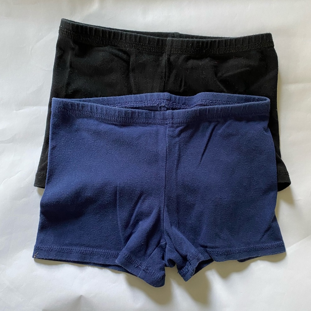 2 pairs Old Navy girl’s cartwheel shorts.